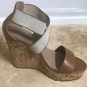 Size 7M Steve Madden Cork Wedges